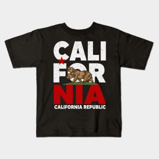 new california republic Kids T-Shirt